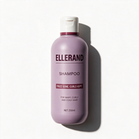 Ellerand Clean Start Shampoo on a white background with a hard studio shadow